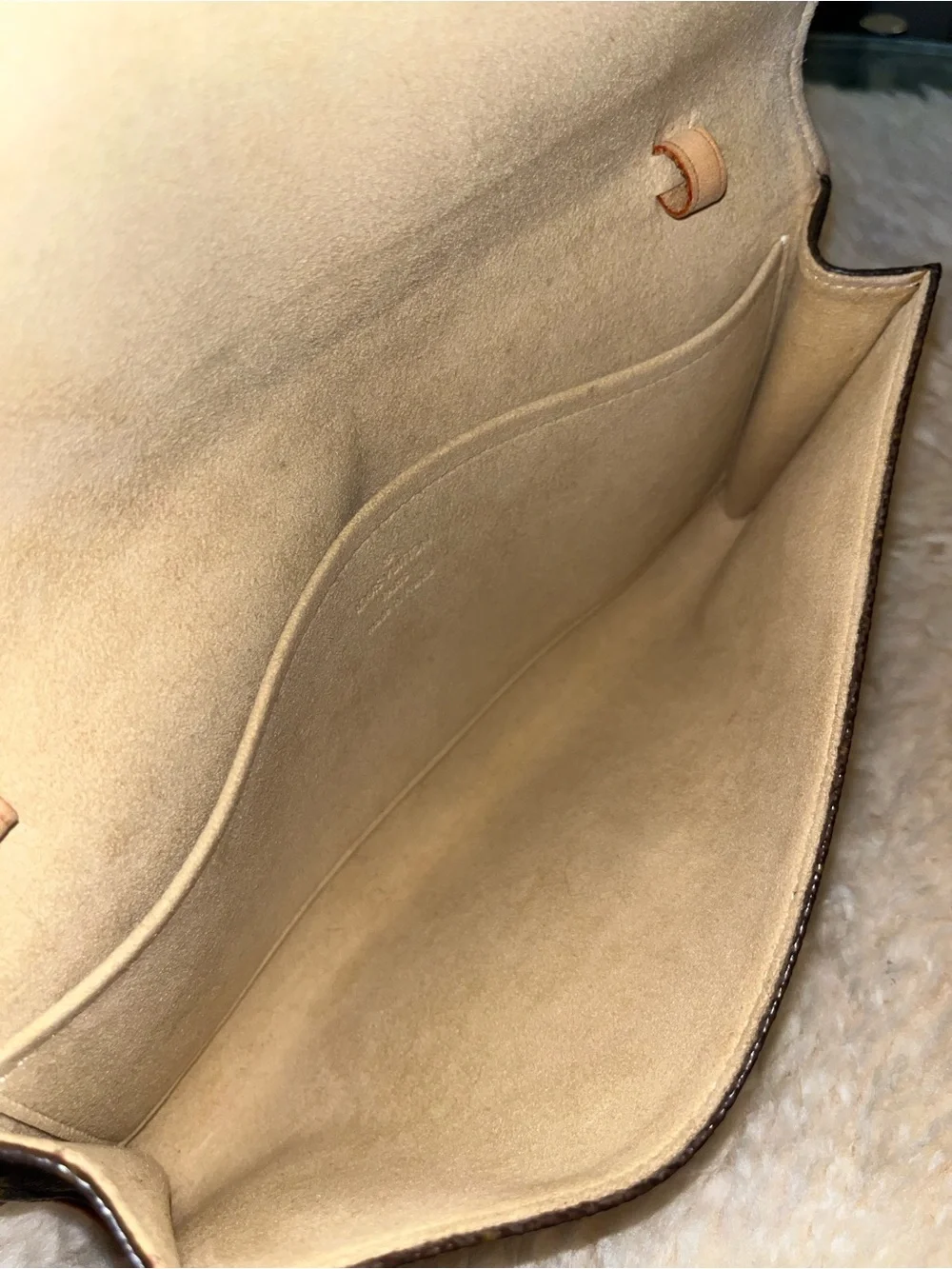 Louis Vuitton Monogram Pochette Twin GM Clutch